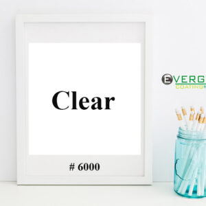 Sticker PVC White Liner Clear