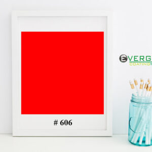 Sticker PVC White Liner Red