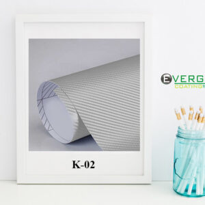 Carbon Fiber Sticker Grey