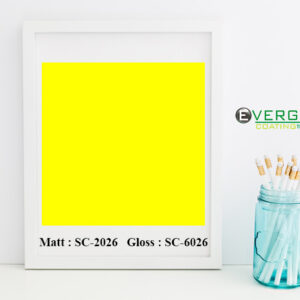 3 Year Opaque Film Sticker Light yellow